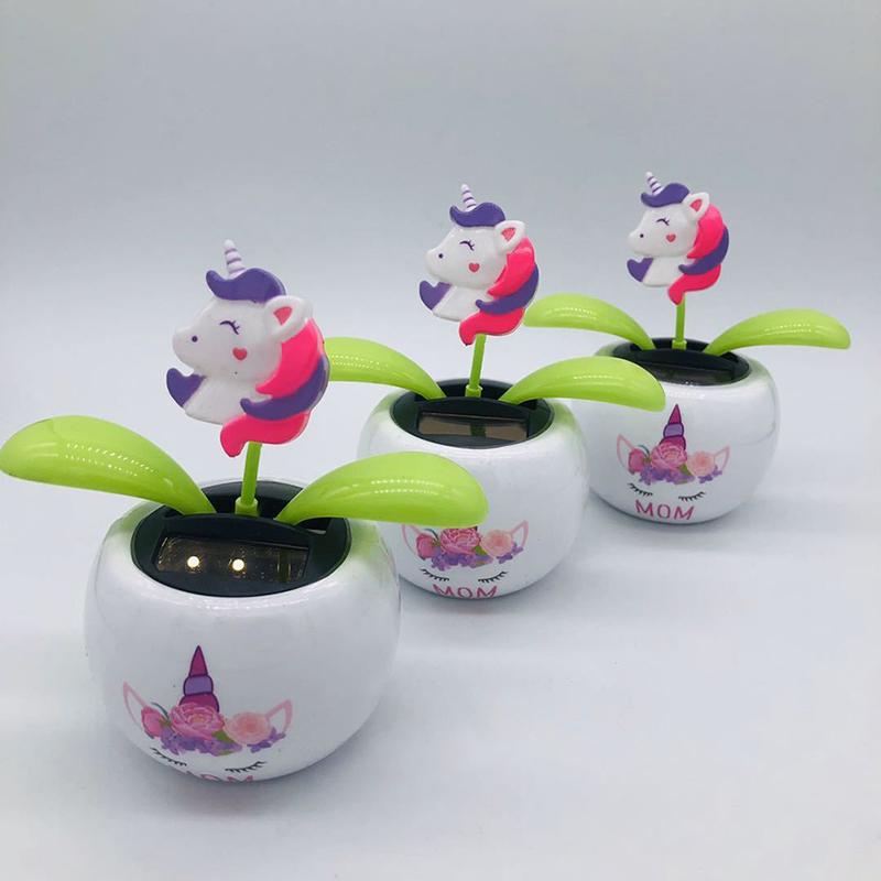 Автомобильный орнамент Солнечный цветок яблока Автоматический жук Аксессуары для украшения автомобиля