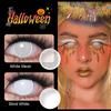 Crazy Lenses Контактные линзы для Хэллоуина Белые контактные линзы для косплея Аксессуары для аниме