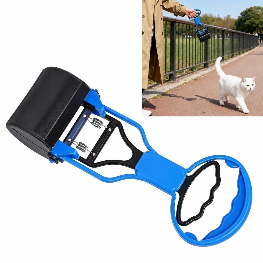 Lightweight Pet Waste Picker Hard Polymer Dog Poop Grabber Quick Clean Pooper Scooper  Backyard Use
