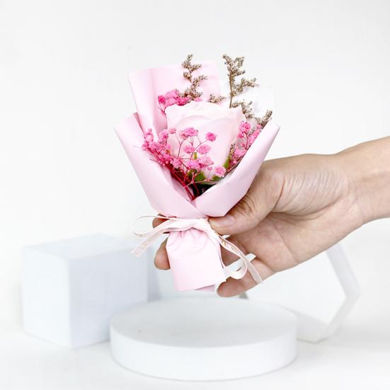 Юшэн Мини Ароматерапевтическое мыло Букет роз Ароматическая композиция из искусственных цветов Рождественские Свадебные Подарки на День Рождения День Святого Валентина для Женщин Мамы Жены