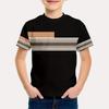 Kids Boys Clothes Simple Paris Letter Print Short Sleeve T Shirt Children Boys  Casual Comfortable Tees Children Top