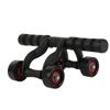 Bearing Four-Wheel Abdominal Wheel Abdominal Wheel Fitness Equipment Home Office Convenient Fitness Utensil