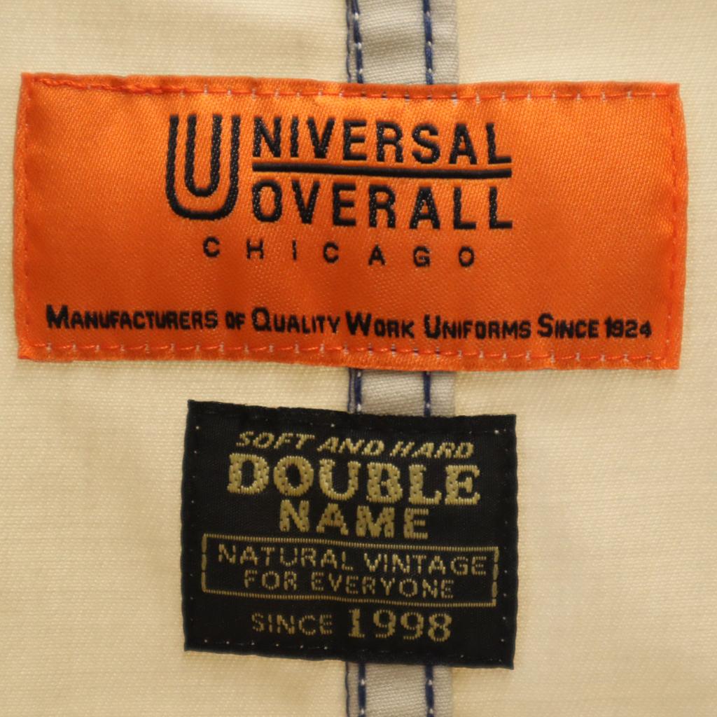 UNIVERSAL OVERALL Long Sleeve Work Shirt F Beige Men's Used