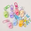 Colorful Girlish Heart Crocs Keychain Pendant - Cute Bestie Jewelry Charm DIY Accessories