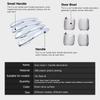 Auto Chrome For Citroen C Elysee 2013~     Car Chrome Door Handle Cover Exterior Styling Accessories Sticker