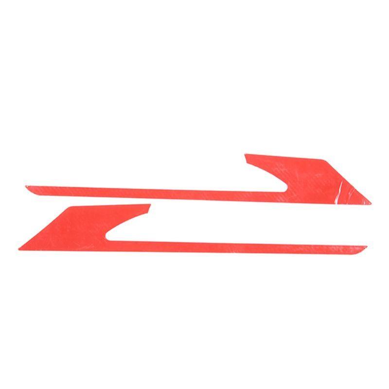 Authentic Fog Light Eyebrow Soft Carbon Fiber Fog Light Eyebrow Sticker Accessories For BMW 8 Series G14 G15 G16 -