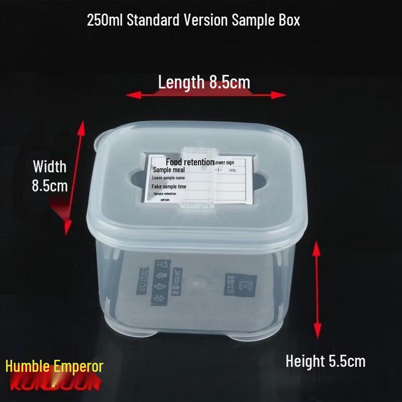 Qianxing Transparent 9-Grid Plastic Sample Retention Box