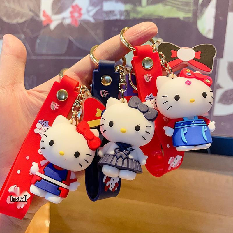 Брелок-подвеска Sanrio с бусинами: Брелок для телефона и аксессуар для рюкзака