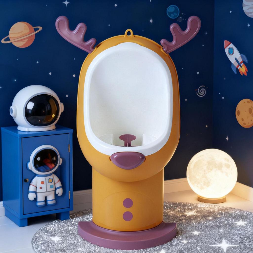 Подвесной тренажер для писсуара, стоячий писсуар для приучения к горшку со смешной мишенью для прицеливания, прочный, удобный