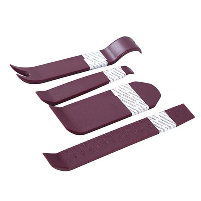 Kit D'outils De Démontage De Panneau De Garniture De Porte Automobile - Jaune - 4pcs