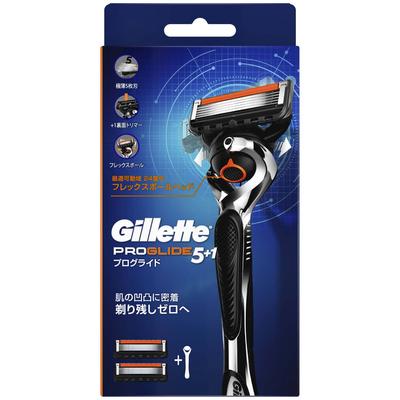 Gillette Proglide 1 2 запасных лезвия, 1 из которых уже прикреплено к корпусу бритвы, корпус, в комплекте,