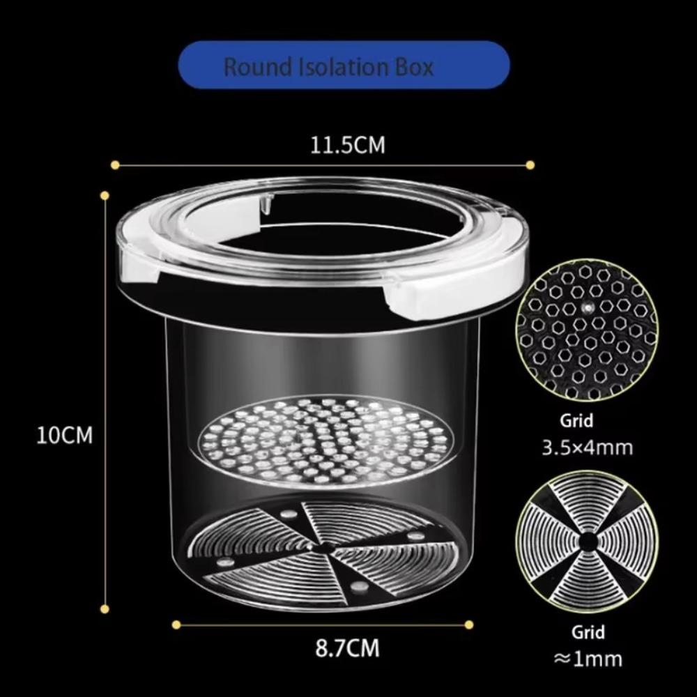 Прозрачный аквариумный изоляционный ящик для креветок, гуппи, плавающих рыб, изоляционный ящик для разведения рыб