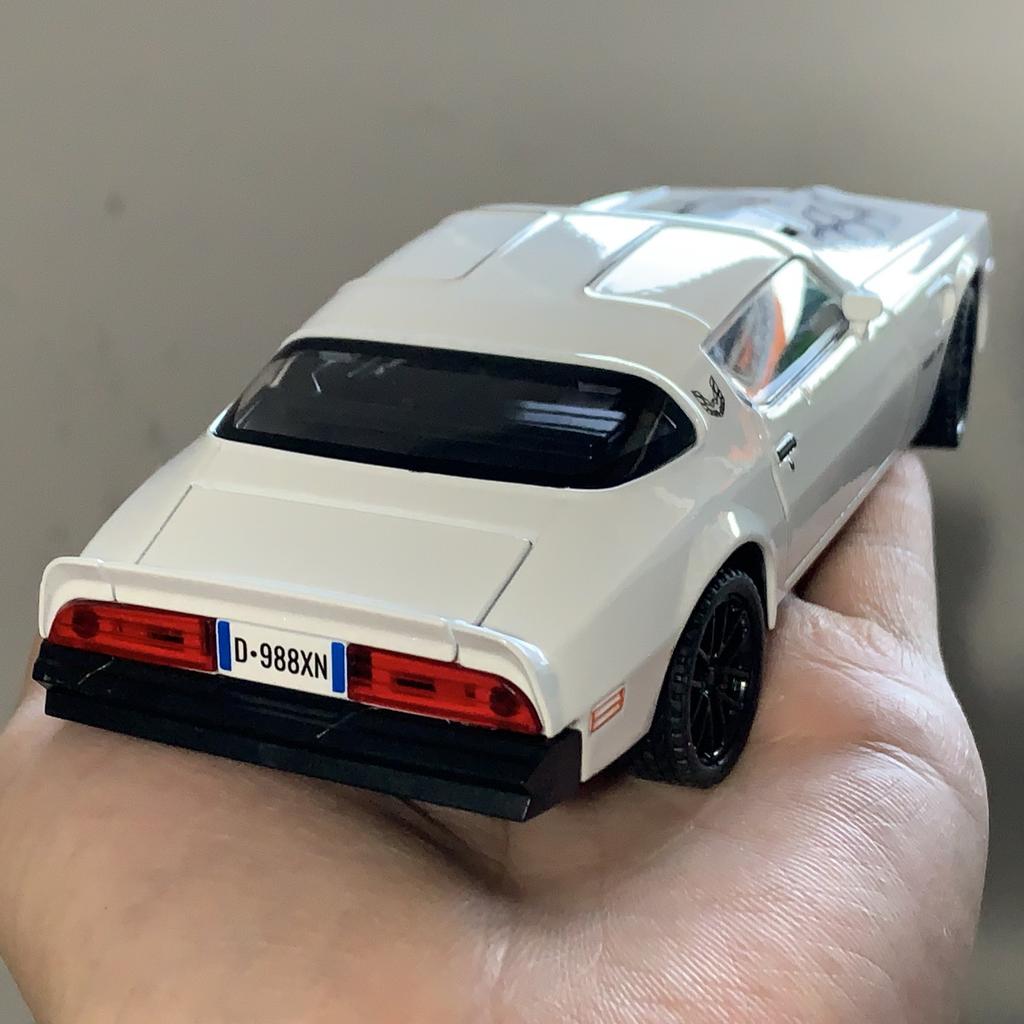 1:32 Pontiac Firebird Trans Am Декор для спальни Высокодетализированная литая модель автомобиля Коллекционная для мальчиков и Праздничный Подарок