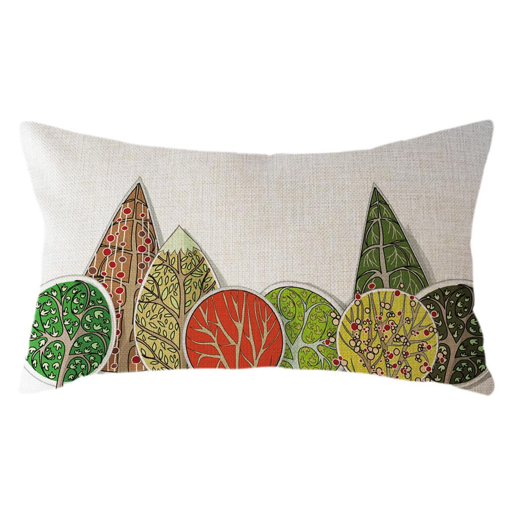 Minimalist Geometric Pillow Case Linen 30x50cm Cushion Cover Home Decor