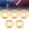 5PCS Yellow Electric Guitar Switch Washer LP Guitar Switch Ring  Electric Guitar Parts