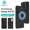 NILLKIN For Samsung Galaxy A56 5G Phone Case CamShield Pro Magnetic Case Camera Protection Slide Cover