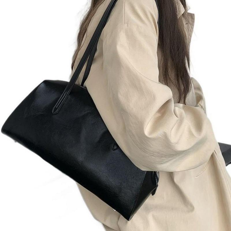 Tote Bag Niche High-end Retro Underarm Bag Fashion Large Capacity Commuter Shoulder Bag
