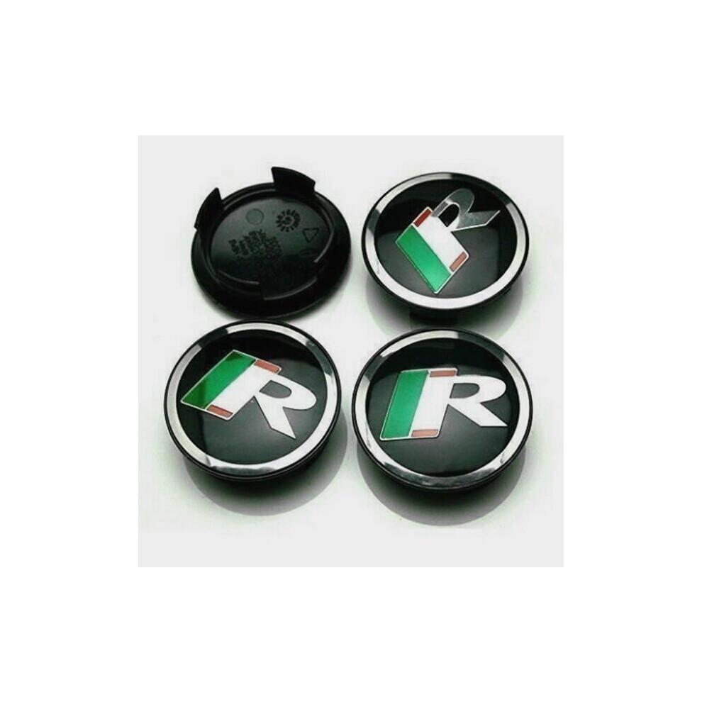 4x Центральные колпачки на диски Jaguar R Racing 59 мм, из сплава - Подходят для XF, XJ, XJR, XJ6