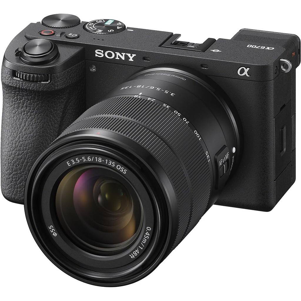 Sony Mirrorless Camera High Magnification Zoom Lens Kit Black APS-C Single-lens 6700 (included Lens SEL18135) ILCE-6700M