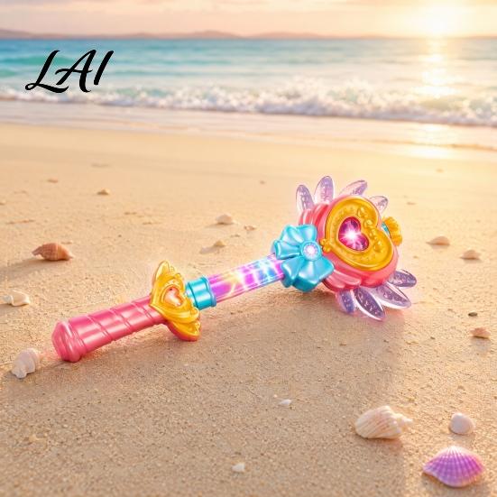 Fairy Wand Water Shooter Toy for Kids Summer Sprayer Toy Indoor Pull-out Type Sprinkler Outdoor Garden Backyard Beach
