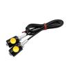 2 Pcs LED Motorcycle Signal Lamp Super Bright LED Car Number License Plate Bolt Screw Tail Rear Light Brake Fog Lamp Bulb