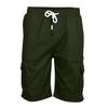 (Projector)Men's Summer Casual Outdoors Casual Patchwork Pockets Overalls Sport Tooling Shorts Pants