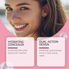 Dark brown moisturizing concealer moisturizing light long-lasting makeup natural docile modify skin color concealer 1
