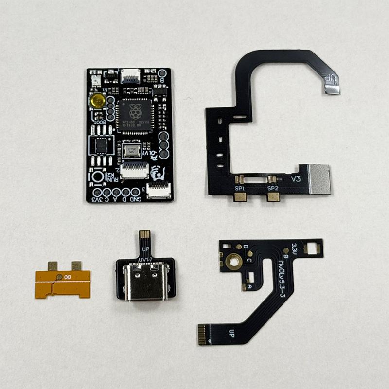 1 комплект для Raspberry Pi2040 Запасная часть Кабель для игровой консоли Шлейф ЦП Ленточный кабель Модернизируемый чип для Switch /Lite/Oled