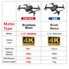 2025 Новый E88 MAX Мини Дрон 4K HD Камера WIFI FPV Пульт Дистанционного Управления Квадрокоптер с Бесщеточным Мотором Детская Игрушка Подарок VS E88 PRO