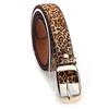 Fashion PU Leather Belts for Women Metal Pin Buckle Ladies Leopard Belt Jeans Pants Waistband