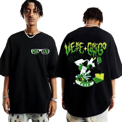 New Arrival Mens Clothes Tee Shirt Homme Graphic TShirts Men Tshirt for Men Ropa Hombre Limited Rapper Feid Ferxxo Camisetas