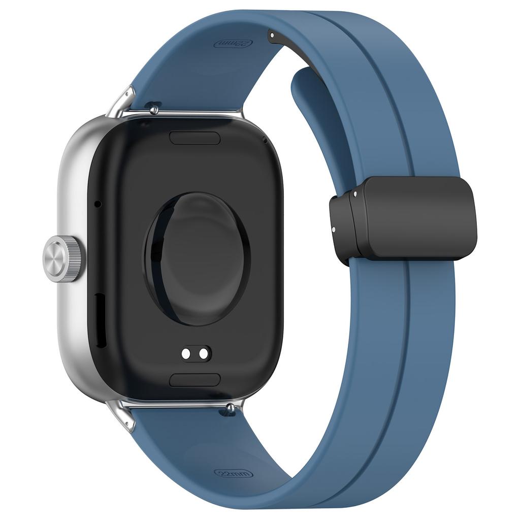 Силиконовый браслет для часов Redmi Watch 4, магнитный складной браслет с пряжкой для Xiaomi Band 8 Pro SmartWatch Band