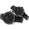 Soue Pair Watch A Basics Pair Watch Ladies Pair Couple 38mm X 30mm Leather Belt Leather Band Black Black Dial [SOUE] Men's