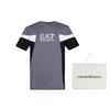 EMPORIO ARMANI EA7 SS24 T Shirt Men's Gray 3DPT10-PJ02Z-1977