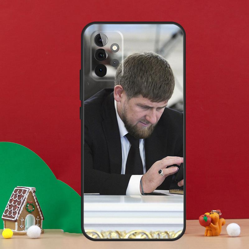 Чеченский лидер Рамзан Кадыров Чехол Для Samsung Galaxy A55 A52 A32 A12 A33 A06 A16 A26 A36 A56 A15 A53 A13 A34 A54 A14 A17