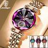 POEDAGAR Luxury Watches For Ladies Top Brand Stainless Steel Waterproof Quartz Female Wrist Watch Relogio Feminino Girl Gift