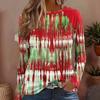 Fashion Women's Long Sleeve T Shirt Casual Fall Long Sleeve Tops Seasonal Casual T Shirt 3D Printing OverSize Women's Clothing
