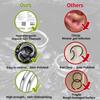 G23 Titanium Nose Ring Piercing 16G Double Layer Hollow Hinged Septum Ear Cartilage Tragus Spiral Piercing Earring Body Jewelry