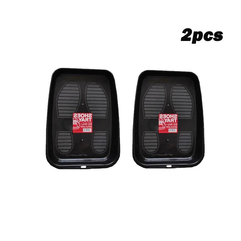 1/2/4 шт. Портативный поднос для хранения обуви Пластиковый прочный контейнер для хранения обуви Органайзер для салона автомобиля Коробка для хранения обуви Органайзер для автомобиля