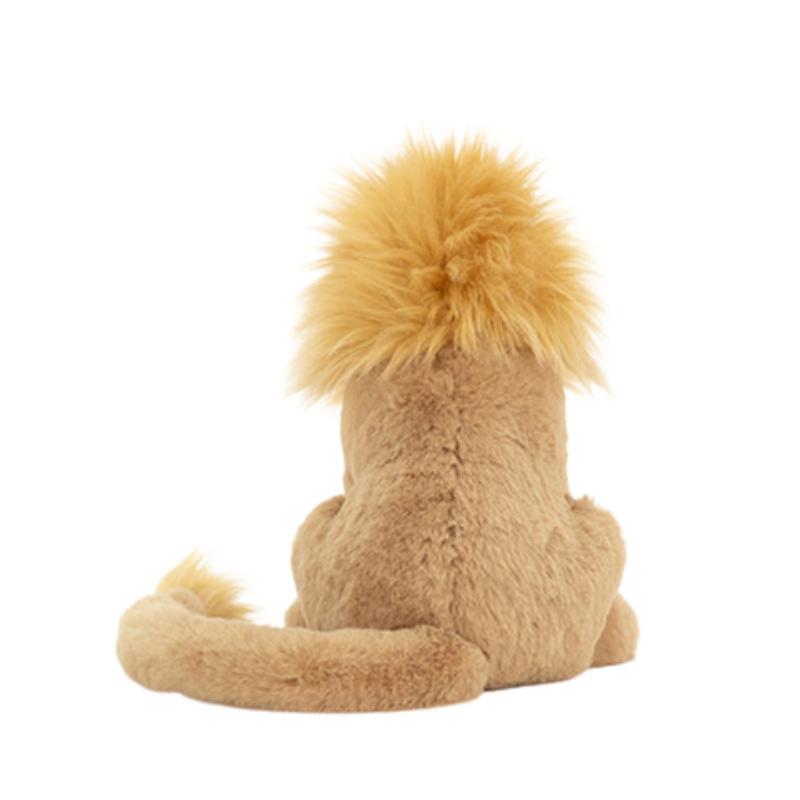 JELLYCAT Животные джунглей Леонардо Лев Мягкая игрушка-компаньон Плюшевая фигурка Высота 26 см