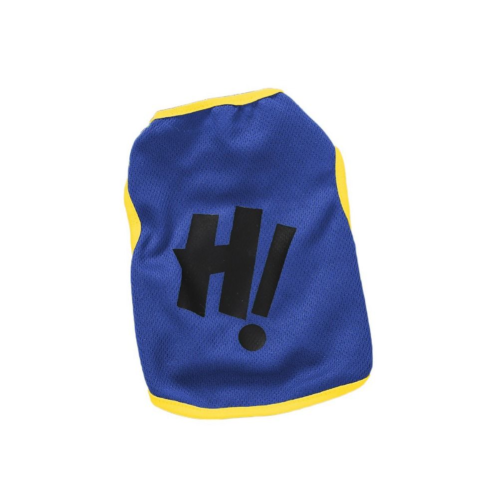 Polyester Cat Sleeveless Vest Breathable Pet Print Vest Cat Apparel Dog T-shirt for Dogs Puppy