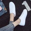 Fashion Autumn Woman Shoes Fashion New Woman Leather Shoes Ladies Breathable Cute Heart Flats Casual Shoes White Sneakers New In