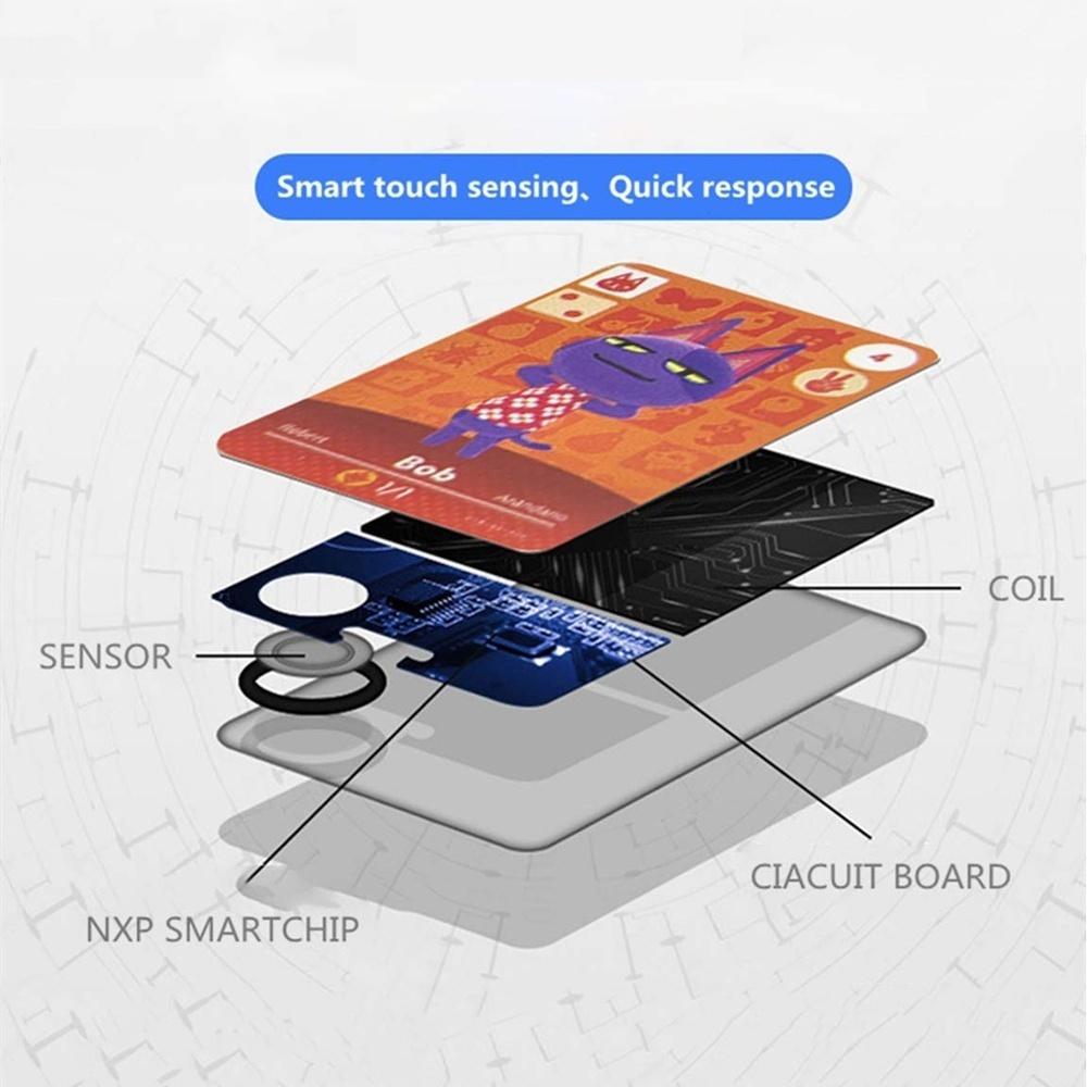 Animal Crossing Amiibo Card Set - 72 Cards In the New Horizons Series for Nintendo Switch and Switch Lite NFC Welcome Cards