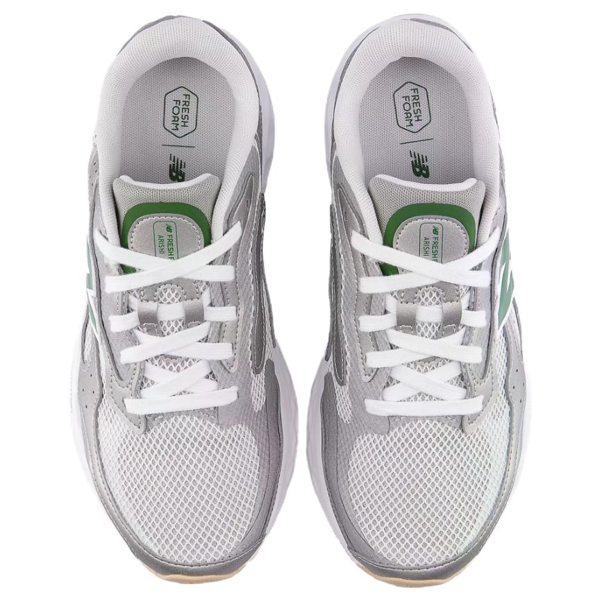 New Balance NB Fresh Foam Arishi V4 Дышащая поддержка Низкие Повседневные Беговые Кроссовки Унисекс Серый Серебристый MARISTA4