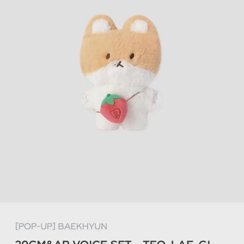 EXO Baekhyun 20cm Teolaegi Doll