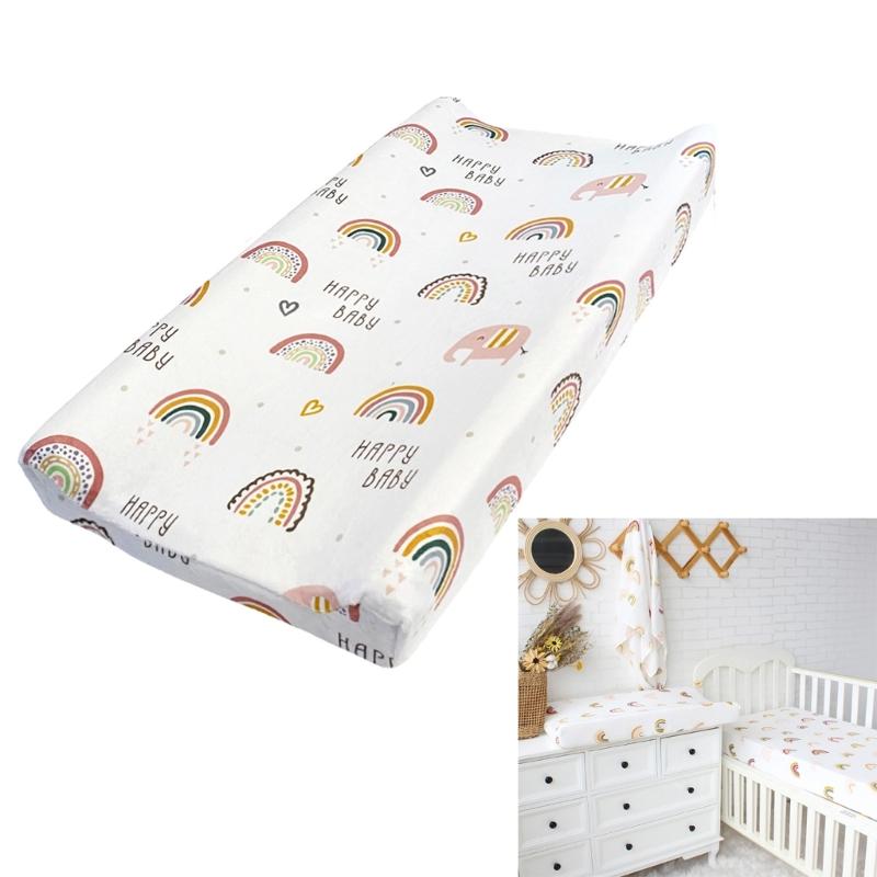 Printed Nappy Changing Pad Sheets Cover Soft and Comfortable Baby Diaper Changer Cushion Sleeve Protective Case