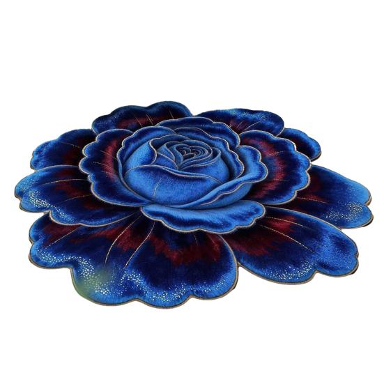 Коврик для пола Традиционный китайский цветочный дизайн Несколько размеров Спальня Мягкий ковер Гостиная Спальня Дверь