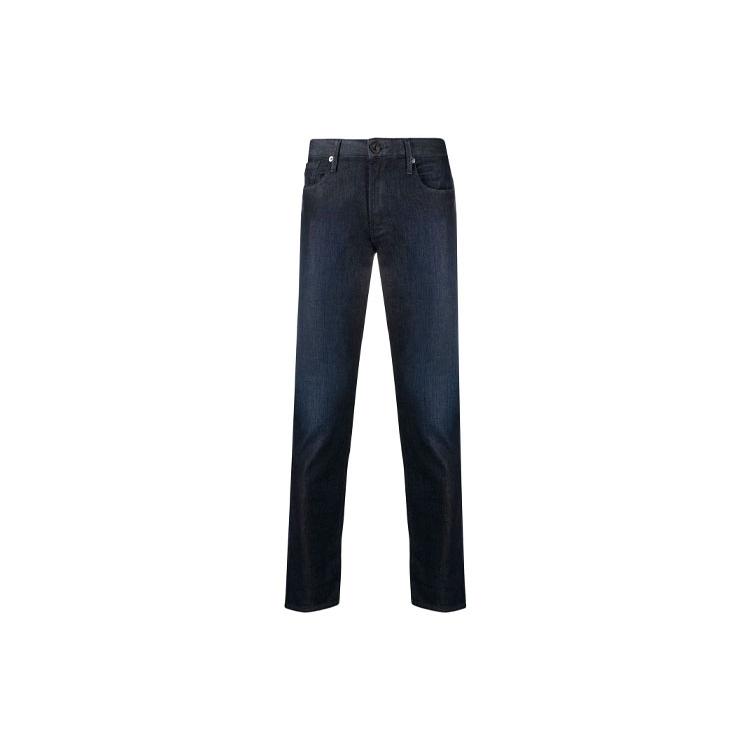 Emporio Armani Джинсы Мужские Синие Умеренно Зауженные Брюки 3K1J06-1DH9Z-0941