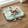 Cartoon Summer Dog Bed Nonslip Pet Cooling Nest Cute Ice Silk Cushion  Pet Sleeping