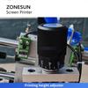 ZONESUN ZS-SY1520 Пневматический трафаретный принтер Плоскопечатная машина для одежды и коробок